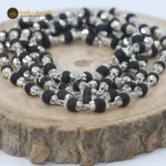 Karungali Mala - With Pure Silver Capping