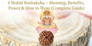 4 mukhi rudraksha benefits