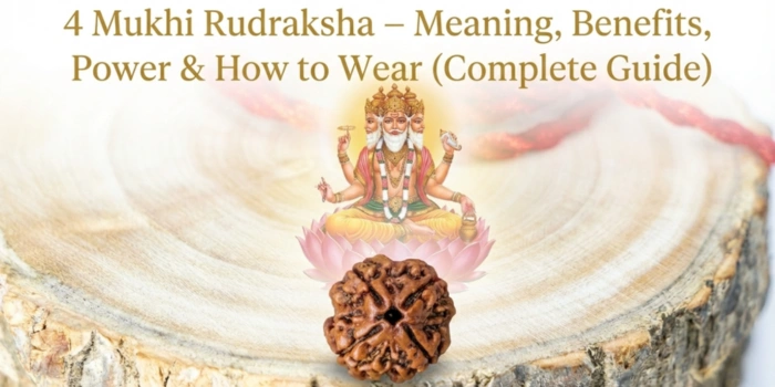 4 mukhi rudraksha benefits