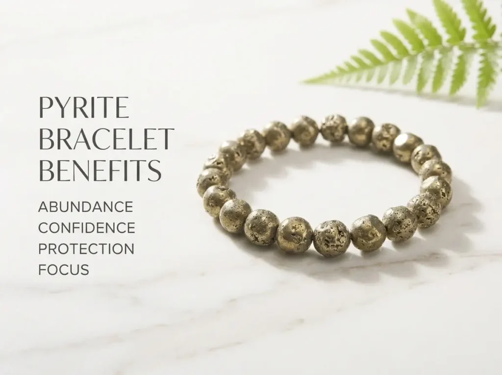 pyrite bracelet benefits
