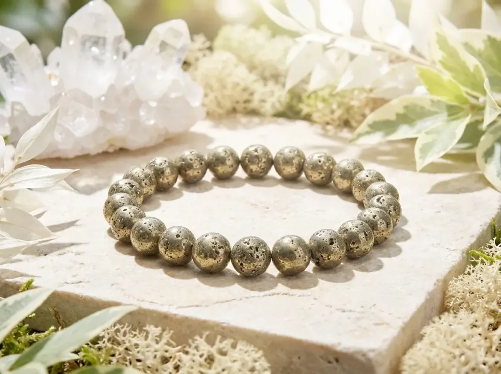 pyrite bracelet benefits