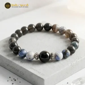 Buy Hakik & Lapis Lazuli Bracelet