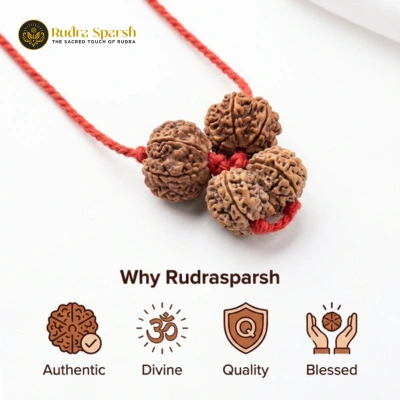Shiv Parivar Rudraksha Kawach - Image 4