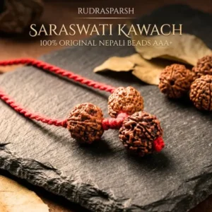 saraswati rudraksha kawach