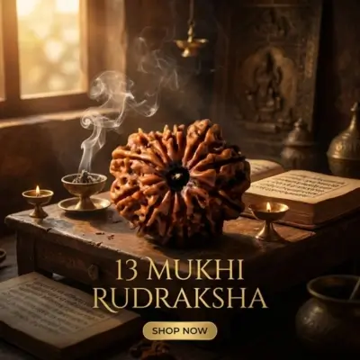 13 mukhi rudraksha benefits